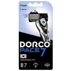 Станок Dorco PACE7 (SVA1002)(Станок + 2 кассеты)