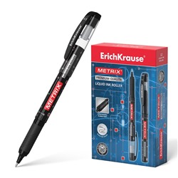 ErichKrause® Ручка-роллер "Metrix" цвет чернил черный (поштучно) арт.45480