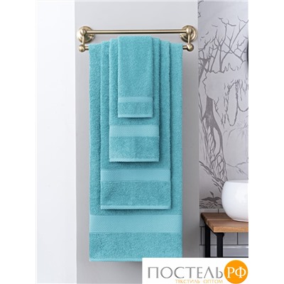 Полотенце Arya Однотонное 50X90 Miranda Soft Аква