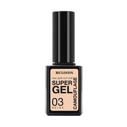 Лак для ногтей Super Gel Camouflage тон:03 beige