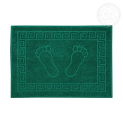 Махровое полотенце «Ножки» (зеленый)