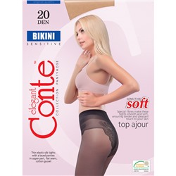 Conte Колготки женские BIKINI 20 р.3 nero