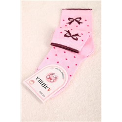 Носки детские для девочки розовые