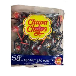 Леденцы Chupa Chups Colors Cola & Strawberry  539,4гр