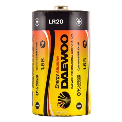 DAEWOO LR20 ENERGY Alkaline BL-2