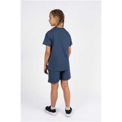 Комплект детский (футболка+шорты) Синий