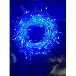 Уличная светодиодная гирлянда нить 500 LED 50м Синий