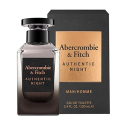 ABERCROMBIE & FITCH AUTHENTIC NIGHT edt (m) 100ml