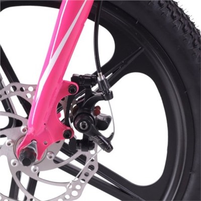 Велосипед 18" M18PW COMIRON  MATRIX  розовый белый