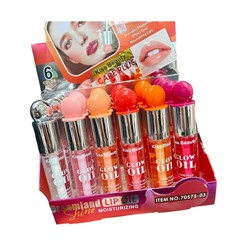 Блеск для губ Kiss Beauty Glow Oil LipGloss (упаковка 6шт)