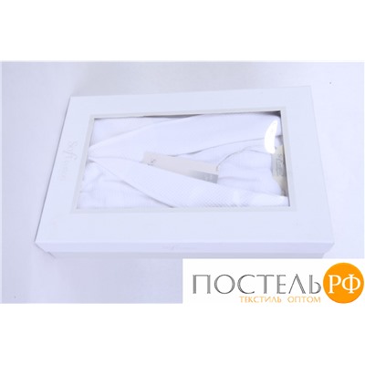 1013G10030101S Халат женский Soft cotton ANEMONE белый S