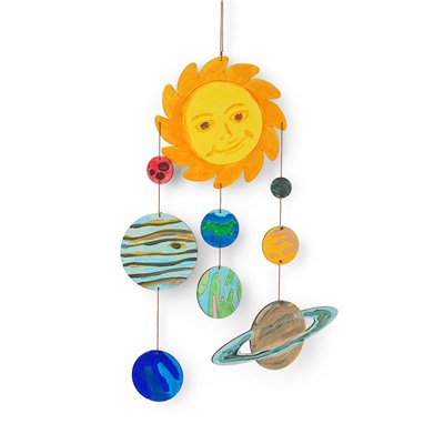 Набор Сделай сам украшение для комнаты «Солнечная система»