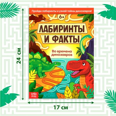 Книга «Лабиринты и факты. Во времена динозавров», 24 стр.