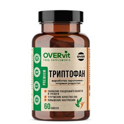 Триптофан OVERvit, 60 капсул