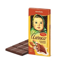 Аленка с миндалем шоколад 90 г