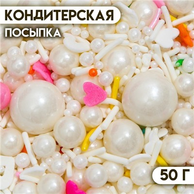 Кондитерская посыпка «Сладкая вата», 50 г