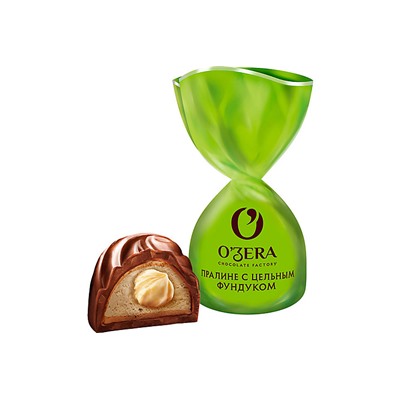 «O'Zera», конфеты с цельным фундуком (упаковка 0,5 кг)