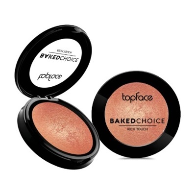 Topface Румяна Baked Choice Rich Touch  Blush On  тон 004- РТ703 (5г)