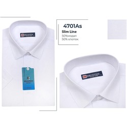 4701As* Рубашка мужская полуприталенная модал Brostem к/р