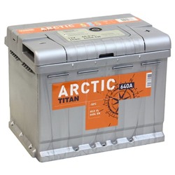 Аккумуляторная батарея Titan Arctic Silver 60 Ач, обратная полярность