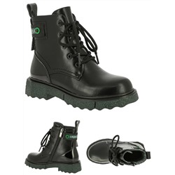 Ботинки Kenka 118-1 black/green