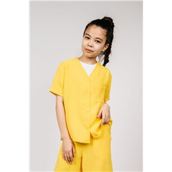 0610 Рубашка для девочки Желтый Be Friends