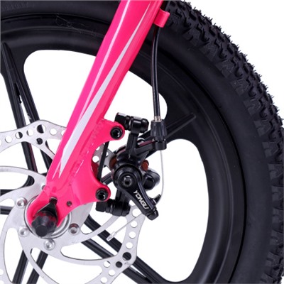 Велосипед 16" M16PW COMIRON  MATRIX розовый-белый