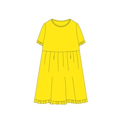 ПЛ-732/5 Платье Равшана-5 Жёлтый