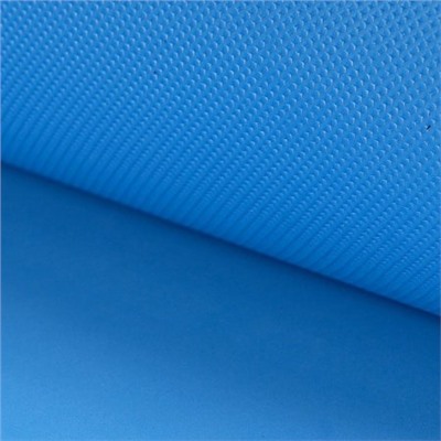 Коврик для йоги и фитнеса спортивный гимнастический EVA 8мм. 173х61х0,8 цвет: голубой / YM-EVA-8B / уп 20