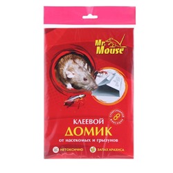 Домик клеевой Mr. MOUSE от грызунов