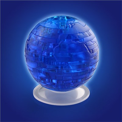 3D головоломка Планета Земля голубая