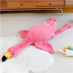 Мягкая игрушка Фламинго розовый обнимусь 50 см