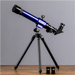 Телескоп настольный 20х30х40, синий