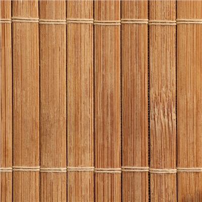 Корзина для хранения, с ручками, складная, 34×34×52 см, бамбук,джут