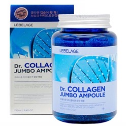 Lebelage Ампульная сыворотка для лица с коллагеном / Dr. Collagen Jumbo Ampoule, 250 мл