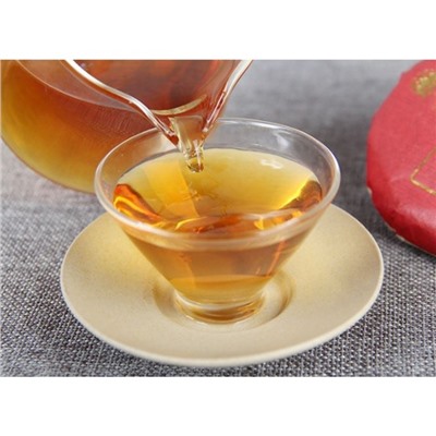 Китайский выдержанный красный чай "Xiao xiangtian", 100 г, 2022 г, Юньнань, блин