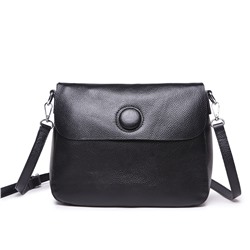 Женская сумка, кожа, MIRONPAN 1055 Черный