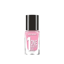 Лак для ногтей One Minute Gel тон 213 классический розовый 10мл