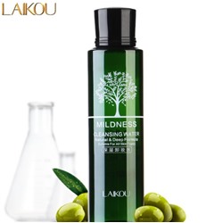 Жидкость для снятия макияжа с экстрактом оливы Laikou