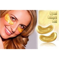 Коллагеновая маска с био-золотом для глаз "Crystal Collagen GOLD" 1 штКосметика уходовая для лица и тела от ведущих мировых производителей по оптовым ценам в интернет магазине ooptom.ru.