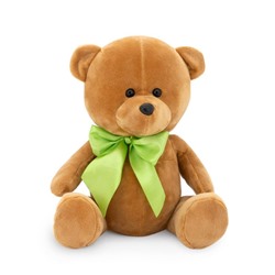 Мягкая игрушка «Медведь Топтыжкин коричневый: с бантиком», 17 см