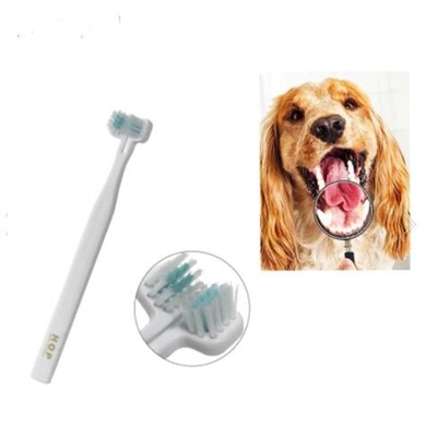 Зубная щетка для кошек и собак, 17x3 см