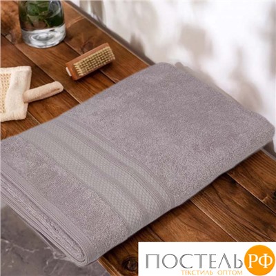 Полотенце Kарвен "PETEK BORDUR DUZ "Lux Cotton 70*140 1шт махра H 5160 lila