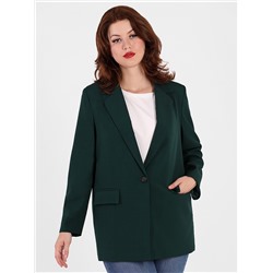 Зеленый пиджак женский больших размеров