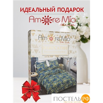 56107 Постельное бельё Amore Mio Мако-сатин Envelop Микрофибра 1,5 сп. (BZ QR Envelop SINGLE M)