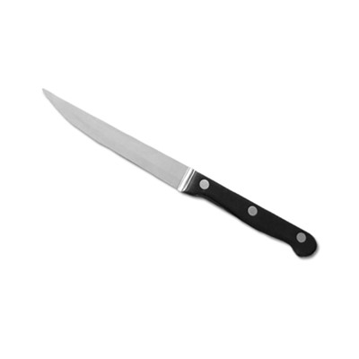 Нож с черной ручкой 21,5 см