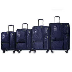 Комплект из 4 чемоданов Арт. 50160 Темно-синий