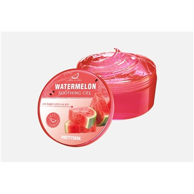 Мультифункциональный гель для лица и тела с арбузом Prettyskin Watermelon soothing gel 300 mlКорейская косметика по оптовым ценам. Популярные бренды Корейской косметалогии в интернет магазине ooptom.ru.