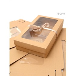 Коробка подарочная складная 16х28х6 см / 5541-3 /уп 500/