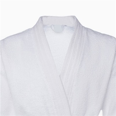 Халат махровый LoveLife "Royal" цвет белый размер 50-52 (L) 100% хлопок, 330 гр/м2